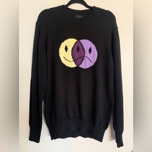 PACSUN X WESC Leon N Sad Cotton RARE Sweater(NEW W/ Tags)